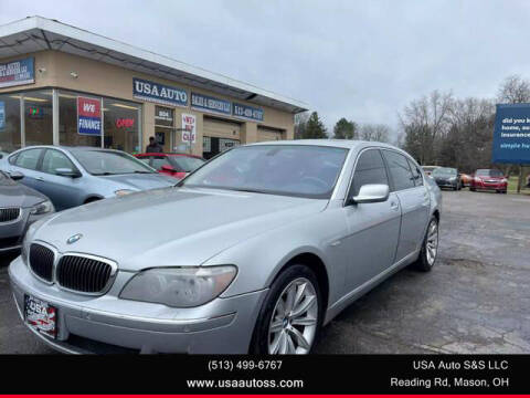 2008 BMW 7 Series for sale at USA Auto Sales & Services, LLC in Mason OH