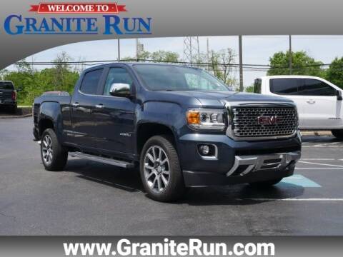 2019 GMC Canyon for sale at GRANITE RUN PRE OWNED CAR AND TRUCK OUTLET in Media PA