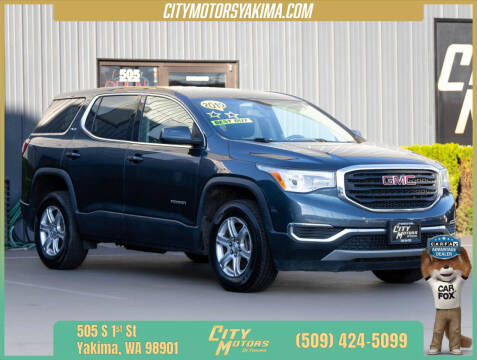 2019 GMC Acadia for sale at City Motors of Yakima in Yakima WA