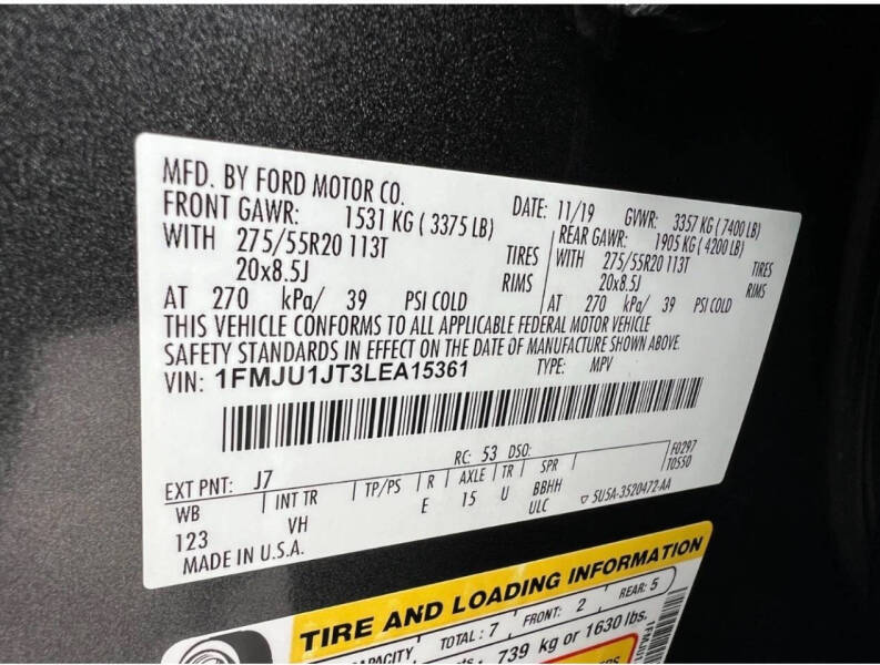 2020 Ford Expedition XLT