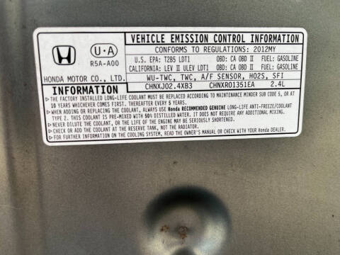2012 Honda CR-V EX-L