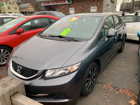 2013 Honda Civic for sale at CAR CORNER RETAIL SALES in Manchester CT