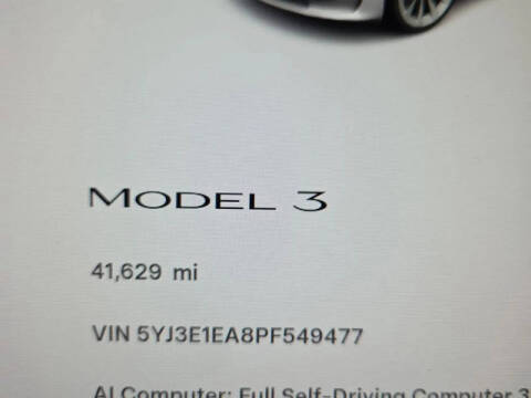 2023 Tesla Model 3