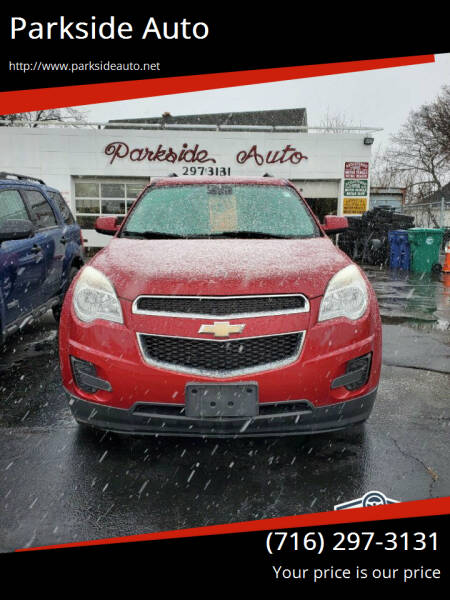 2013 Chevrolet Equinox for sale at Parkside Auto in Niagara Falls NY