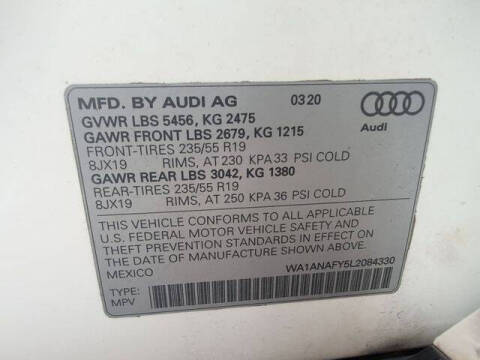 2020 Audi Q5