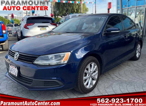 2012 Volkswagen Jetta for sale at PARAMOUNT AUTO CENTER in Downey CA
