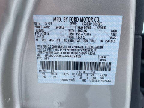 2010 Ford Escape XLT