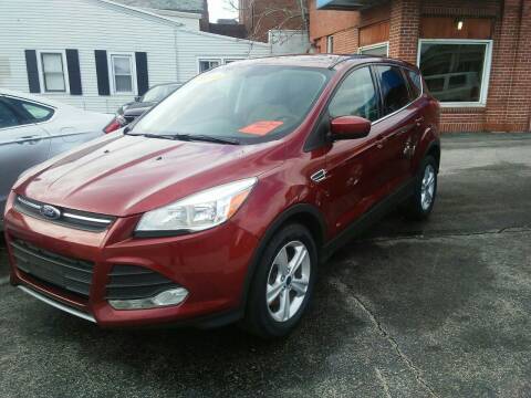 2014 Ford Escape for sale at BELLEFONTAINE MOTOR SALES in Bellefontaine OH