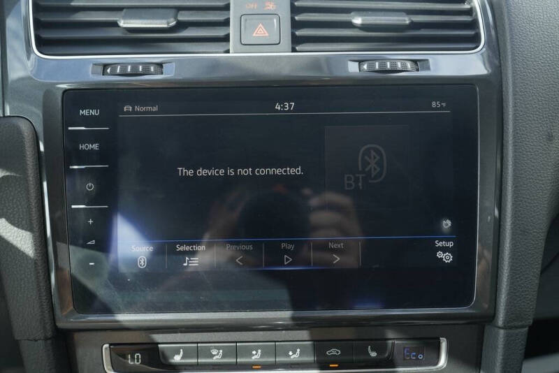 2019 Volkswagen e-Golf SEL Premium