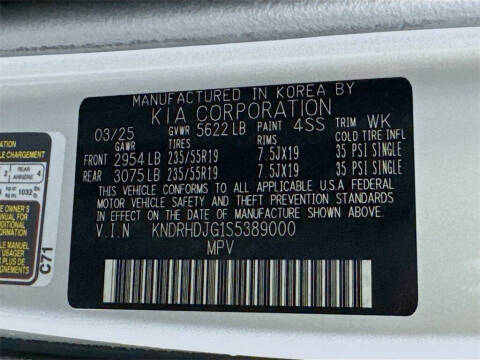 2025 Kia Sorento Hybrid EX