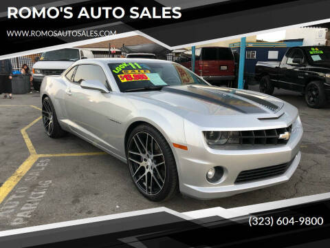2011 Chevrolet Camaro for sale at ROMO'S AUTO SALES in Los Angeles CA