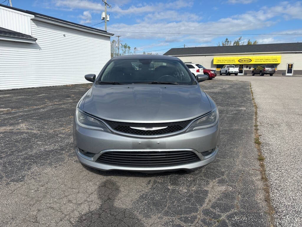 2015 Chrysler 200 for sale at DECKER AUTO SALES in Bay City, MI