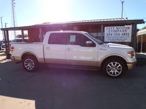 2013 Ford F-150 for sale at CITY MOTOR COMPANY in Waco TX