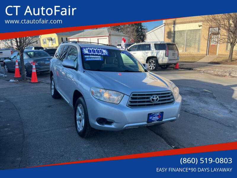 2009 Toyota Highlander for sale at CT AutoFair in West Hartford CT