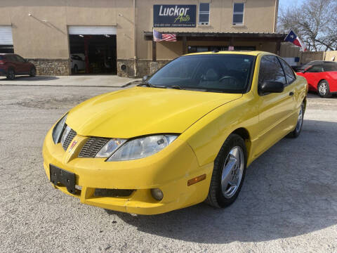 2004 Pontiac Sunfire for sale at LUCKOR AUTO in San Antonio TX