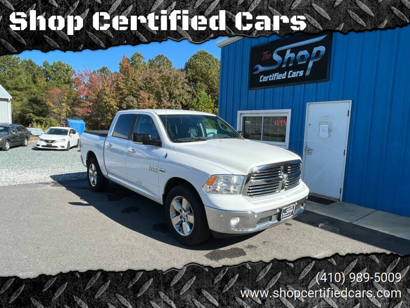 2017 RAM Ram Pickup 1500 for sale at Shop Certified Cars in Easton MD