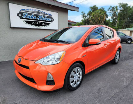 2013 Toyota Prius c for sale at Lake Helen Auto in Orange City FL