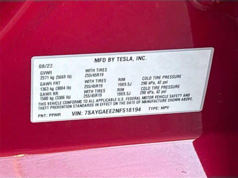 2022 Tesla Model Y Long Range