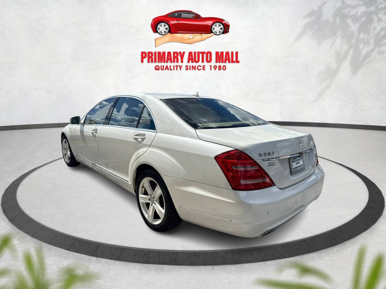 2010 Mercedes-Benz S-Class for sale at Primary Auto Mall in Fort Myers, FL