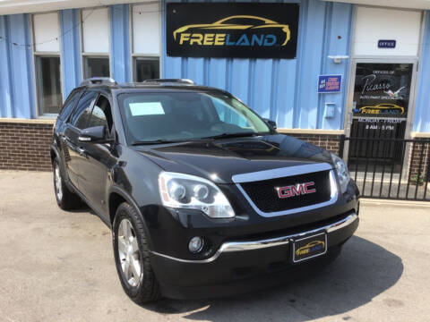 2010 GMC Acadia for sale at Freeland LLC in Waukesha WI