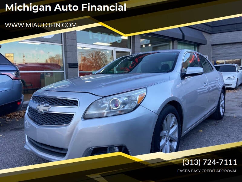 2013 Chevrolet Malibu for sale at Michigan Auto Financial in Dearborn MI