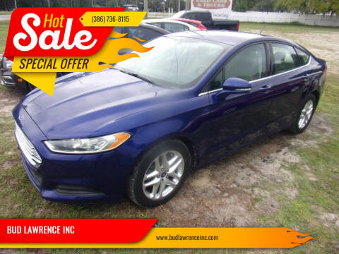 2013 Ford Fusion for sale at BUD LAWRENCE INC in Deland FL