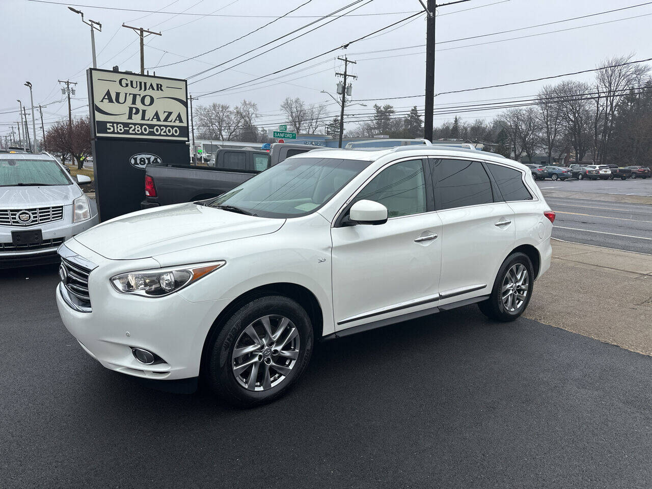 2015 INFINITI QX60 for sale at Gujjar Auto Plaza Inc in Schenectady, NY