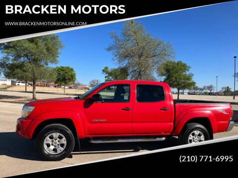 2006 Toyota Tacoma for sale at BRACKEN MOTORS in San Antonio TX