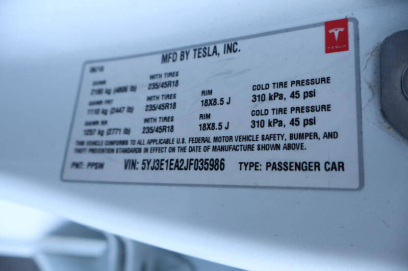 2018 Tesla Model 3