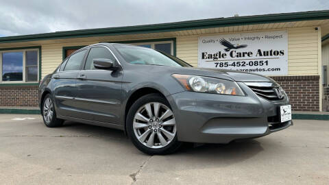 2012 Honda Accord for sale at Eagle Care Autos in Mcpherson KS