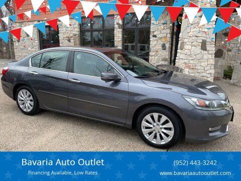 2013 Honda Accord for sale at Bavaria Auto Outlet in Victoria MN