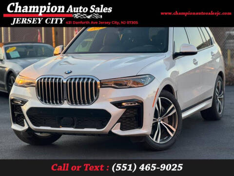 2019 BMW X7 for sale at CHAMPION AUTO SALES OF JERSEY CITY in Jersey City NJ