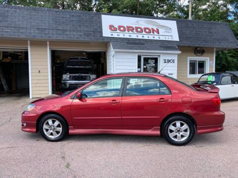2007 Toyota Corolla for sale at Gordon Auto Sales LLC in Sioux City IA