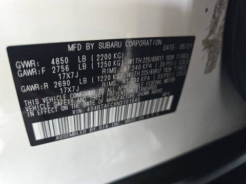 2022 Subaru Outback Premium