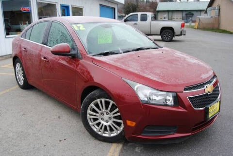 2012 Chevrolet Cruze for sale at Country Value Auto in Colville WA