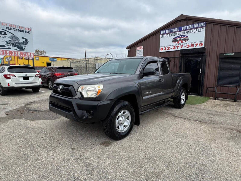 2015 Toyota Tacoma for sale at KLB AUTO SALE in Houston TX