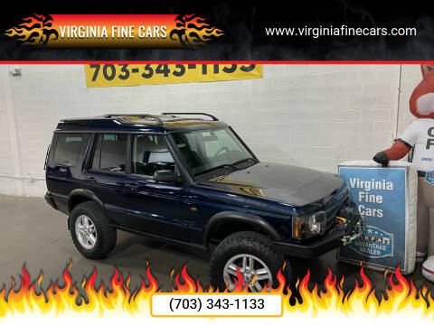 2003 Land Rover Discovery for sale at Virginia Fine Cars in Chantilly VA