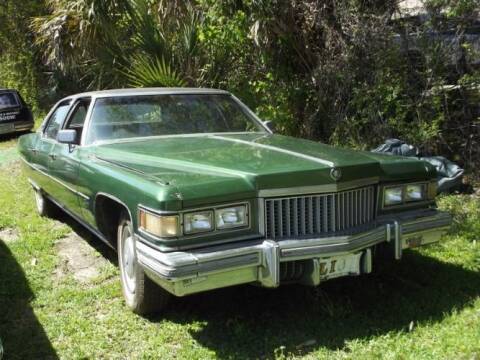 1975 Cadillac Fleetwood for sale at Classic Car Deals in Cadillac MI