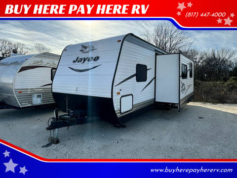 2016 Jayco Jay Flight 287BHSW for sale at BUY HERE PAY HERE RV in Burleson TX