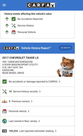 2017 Chevrolet Tahoe LS