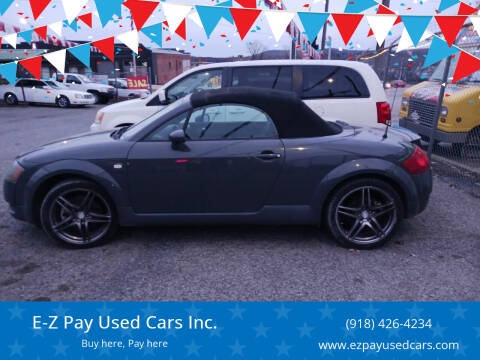 2001 Audi TT for sale at E-Z Pay Used Cars Inc. - E-Z Pay Used Cars #2 in Muskogee OK