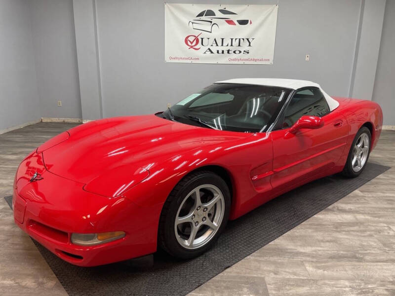 1998 Chevrolet Corvette for sale at Quality Autos in Marietta GA
