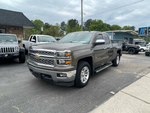 2014 Chevrolet Silverado 1500 for sale at E Motors LLC in Anderson SC