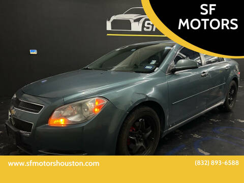 2009 Chevrolet Malibu for sale at SF MOTORS in Houston TX