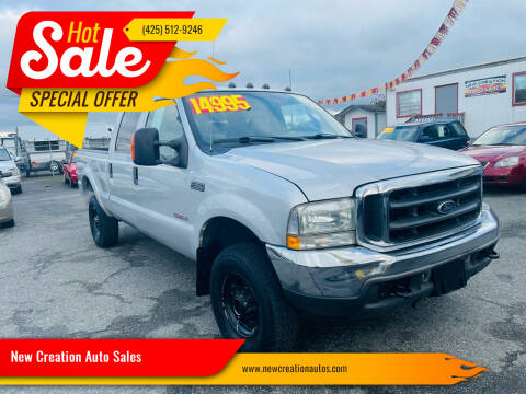 2004 Ford F-350 Super Duty for sale at New Creation Auto Sales in Everett WA
