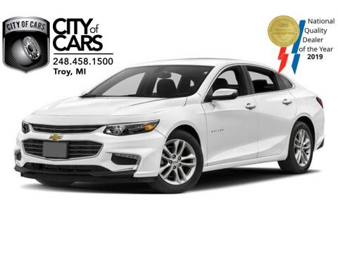2018 Chevrolet Malibu for sale at City of Cars in Troy MI