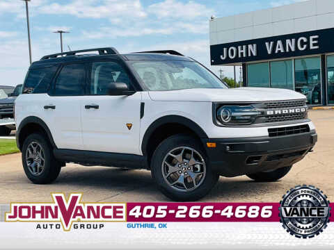 2024 Ford Bronco Sport for sale at Vance Fleet Services in Guthrie OK