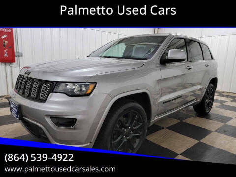 2017 Jeep Grand Cherokee for sale at Palmetto Used Cars in Piedmont SC