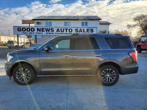 2020 Ford Expedition for sale at GOOD NEWS AUTO SALES in Fargo ND