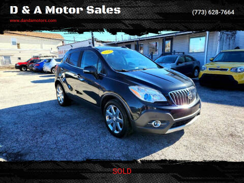 2016 Buick Encore for sale at D & A Motor Sales in Chicago IL